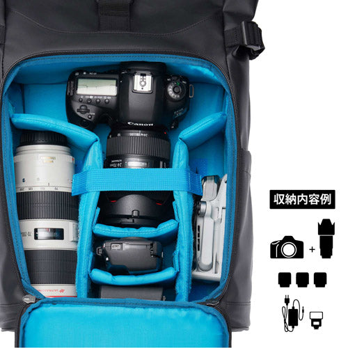 HAKUBA SP-RS02BPMBK プラスシェル レジスト02 バックパック M カメラバッグ