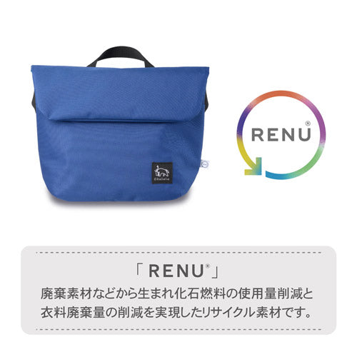 HAKUBA SCH-REFSBMNV Chululu(チュルル)レニュー フラップショルダーバッグ M ネイビー