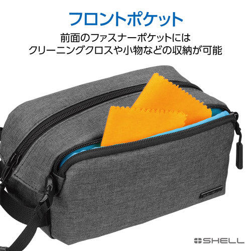 HAKUBA SP-QA03MCMGY プラスシェル QA03 ムービーケース M グレー