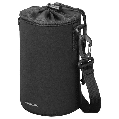 HAKUBA KLP-S02-1118 スリムフィット02 レンズポーチ 110-180 (収納サイズ：Φ110×H180mmまで)ブラック