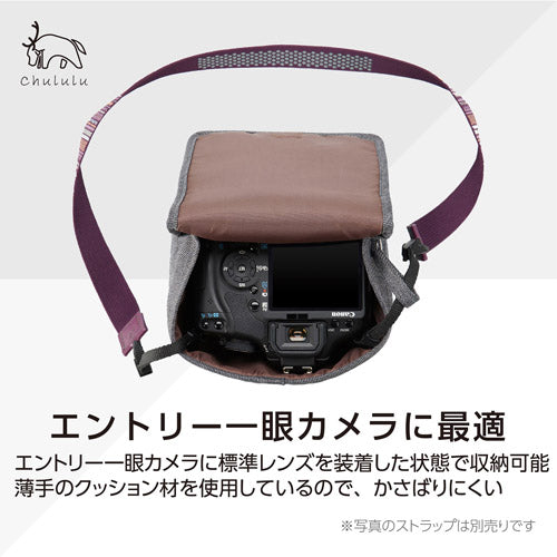 HAKUBA SCH-CCMCG Chululu(チュルル)カメラケース M チャコール
