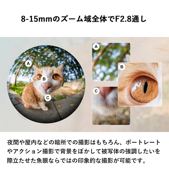 LAOWA LAO0819 8-15mm F2.8 FF Zoom Fisheye(ソニーEマウント)