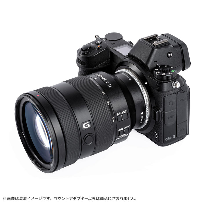 Megadap ETZ21P+ 電子マウントアダプター(ソニーEマウントレンズ → ニコンZマウント変換)