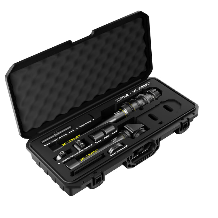 DZOFILM DZO-X1828BCS X-tract プローブズームレンズ 18-28mm T8 90/360°プローブ部分交換仕様(プローブ2個/PLマウント/メートル/ブラックケース付き)