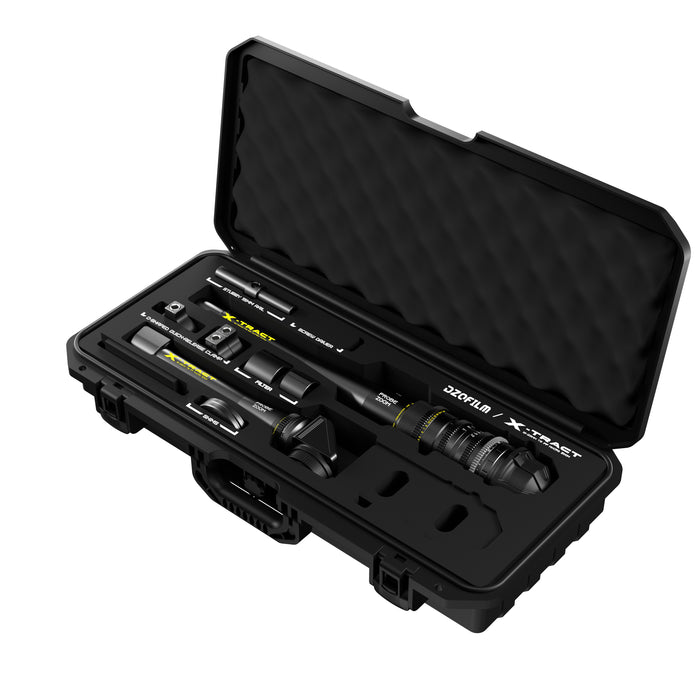 DZOFILM DZO-X1828ACS X-tract プローブズームレンズ 18-28mm T8 0/360°プローブ部分交換仕様(プローブ2個/PLマウント/メートル/ブラックケース付き)