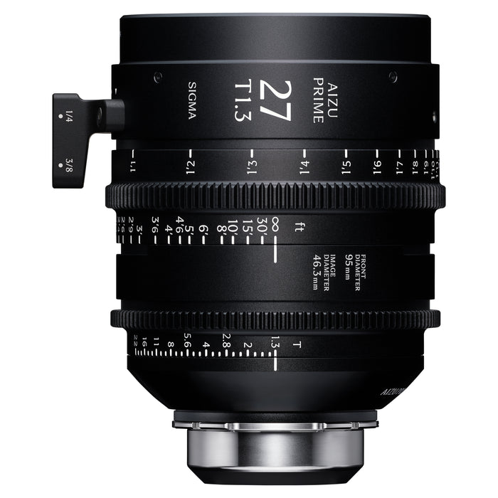 【価格お問い合わせください】SIGMA Aizu Prime Line 27mm T1.3 LF FL(PLマウント/メートル表記)