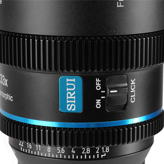 SIRUI 40AF133X-LN-JP オートフォーカスアナモルフィックレンズ T1.8 S35 40mm L/ナチュラル
