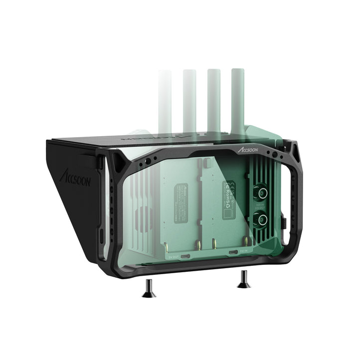 Accsoon ACC33 CineView M7/M7 Pro用モニターケージ(サンフード付)