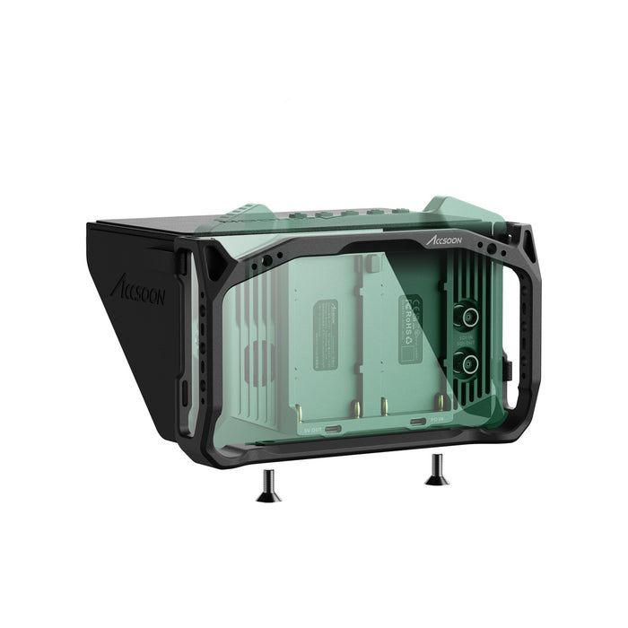 Accsoon ACC33 CineView M7/M7 Pro用モニターケージ(サンフード付)