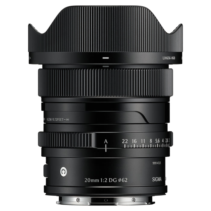 SIGMA Contemporary 20mm F2 DG ブラック(Lマウント)