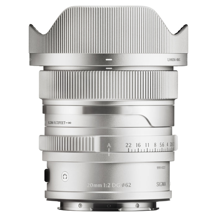 SIGMA Contemporary 20mm F2 DG シルバー(Lマウント)