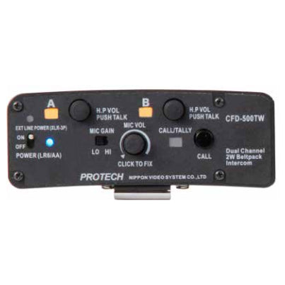 PROTECH CFD-500TW/S 有線式インターカム片耳ヘッドセット付
