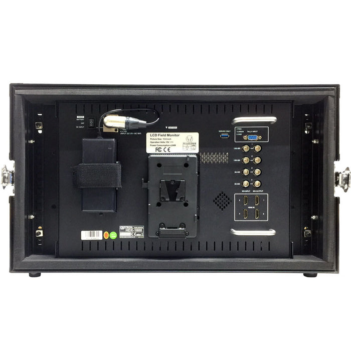 PROTECH HDX-1600 12G-SDI対応16インチ プロフェッショナル4KMASTERTRONモニター