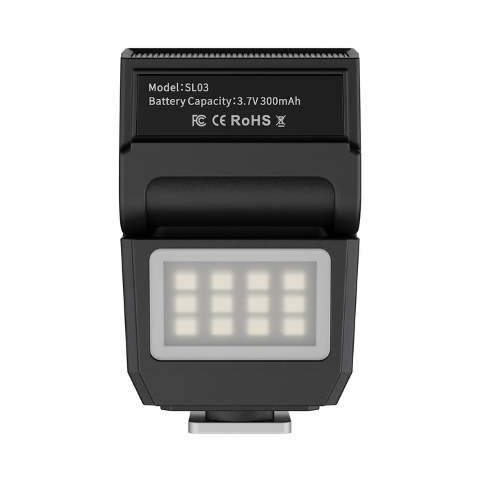 Ulanzi L200 SL03ホタルシリーズミニカメラフラッシュ(ブラック)