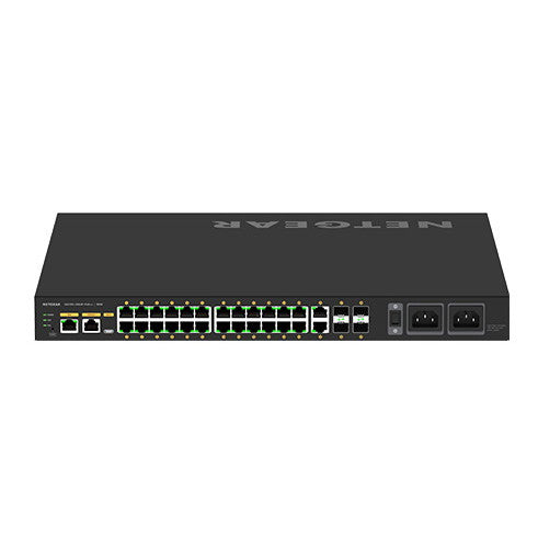 NETGEAR GSM4230UP-100AJS M4250-26G4F-PoE++　Ultra90 PoE++対応(1440W) 1Gポート×26 SFPスロット×4 フルマネージスイッチ