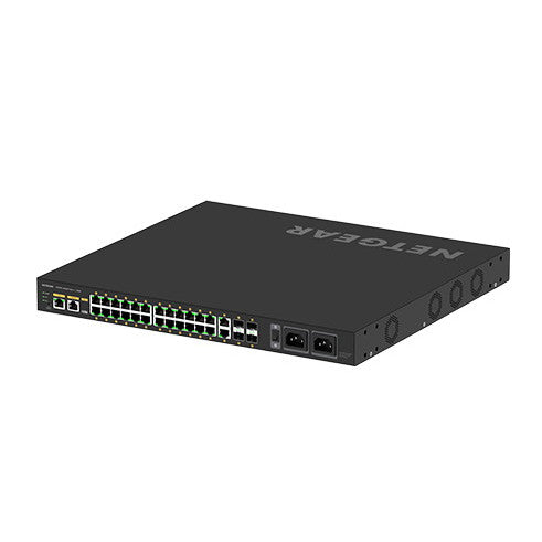 NETGEAR GSM4230UP-100AJS M4250-26G4F-PoE++　Ultra90 PoE++対応(1440W) 1Gポート×26 SFPスロット×4 フルマネージスイッチ