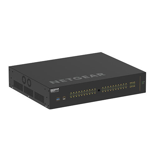 NETGEAR GSM4248UX-100AJS M4250-40G8XF-PoE++　Ultra90 PoE++対応(2880W) 1Gポート×40 SFP+スロット×8 フルマネージスイッチ