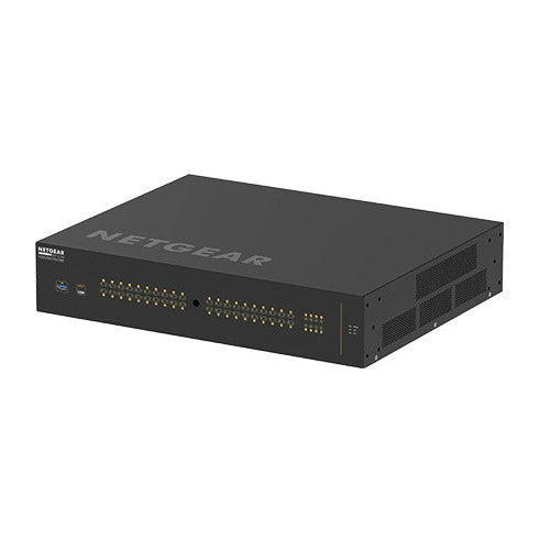 NETGEAR GSM4248UX-100AJS M4250-40G8XF-PoE++　Ultra90 PoE++対応(2880W) 1Gポート×40 SFP+スロット×8 フルマネージスイッチ