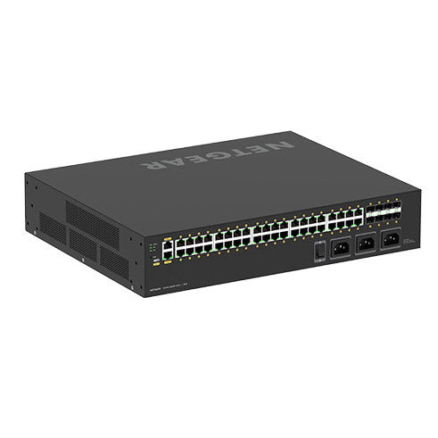 NETGEAR GSM4248UX-100AJS M4250-40G8XF-PoE++　Ultra90 PoE++対応(2880W) 1Gポート×40 SFP+スロット×8 フルマネージスイッチ
