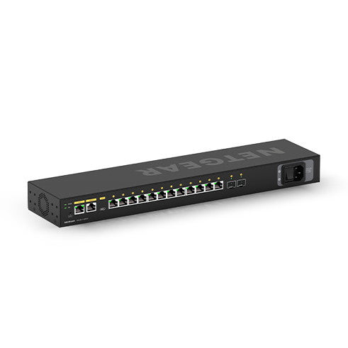NETGEAR MSM4214X-100AJS M4250-12M2XF　1/2.5Gポート×12 SFP+スロット×2 フルマネージスイッチ