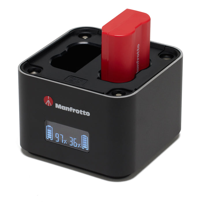 Manfrotto MANPROCUBE3N Pro CUBE3 ツインチャージャー ニコン用