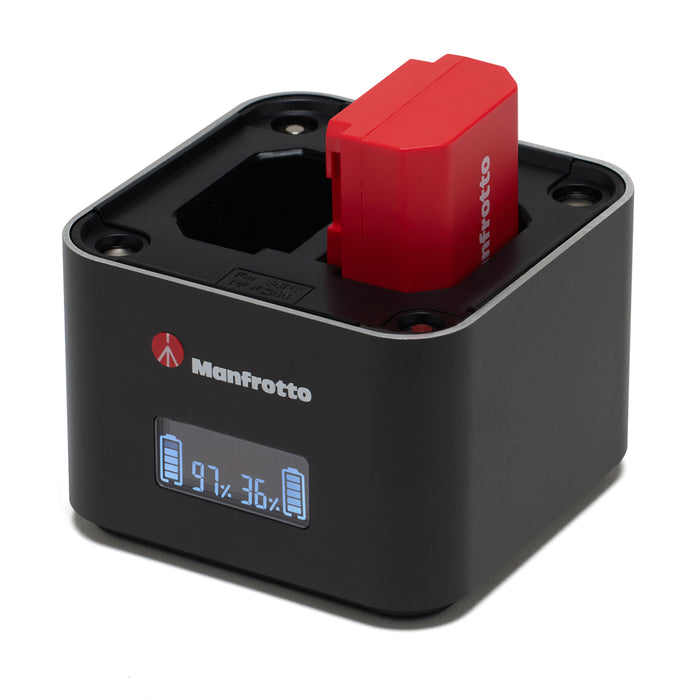 Manfrotto MANPROCUBE3S Pro CUBE3 ツインチャージャー ソニー用
