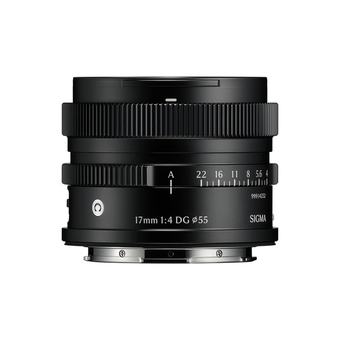 SIGMA 17mm F4 DG | Contemporary Lマウント(ブラック)