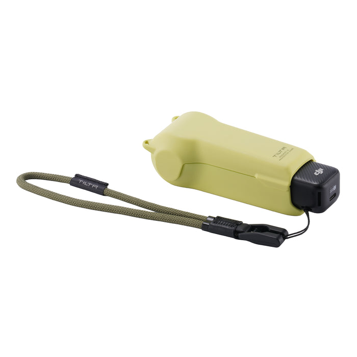 Tilta TA-T65-PTK-LG Tilta Protective Travel Case with Wrist Strap Kit for DJI Osmo Pocket 3 - Lime Green