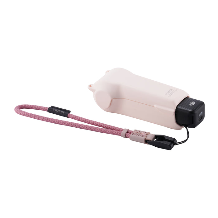 Tilta TA-T65-PTK-LP Tilta Protective Travel Case with Wrist Strap Kit for DJI Osmo Pocket 3 - Light Pink