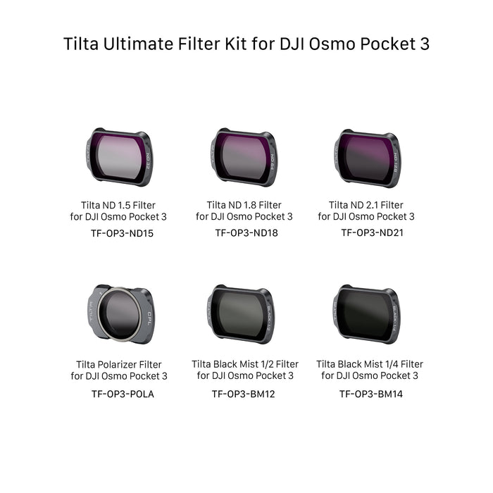 Tilta TF-OP3-C Tilta Ultimate Filter Kit for DJI Osmo Pocket 3