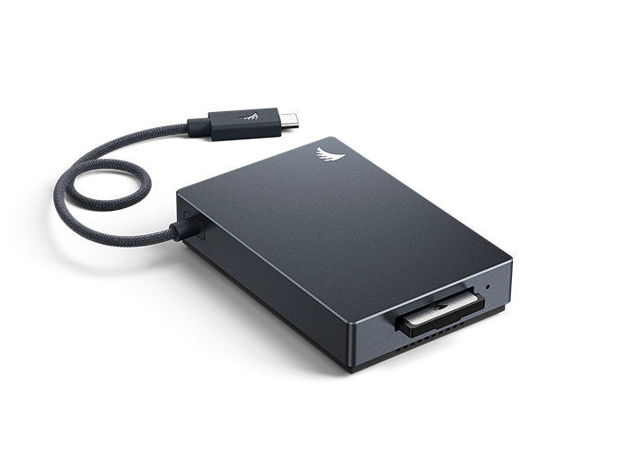 Angelbird CFXBCRP Performance Card Reader CFexpress B CFexpress Type B用メモリーカードリーダー USB-C 4.0 Gen 3x2(最大40Gb/s)