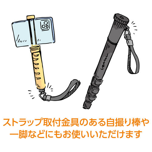 HAKUBA KA-N61 ハンドストラップ 三角リング取付けタイプ