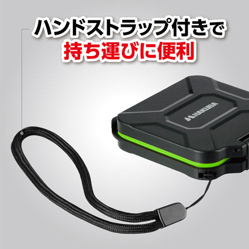 HAKUBA DMC-23CFA2SD2GR ハードメモリーカードケーススリム CFA2SD2(CFexpress Type A/SD/microSD カード用)グリーン
