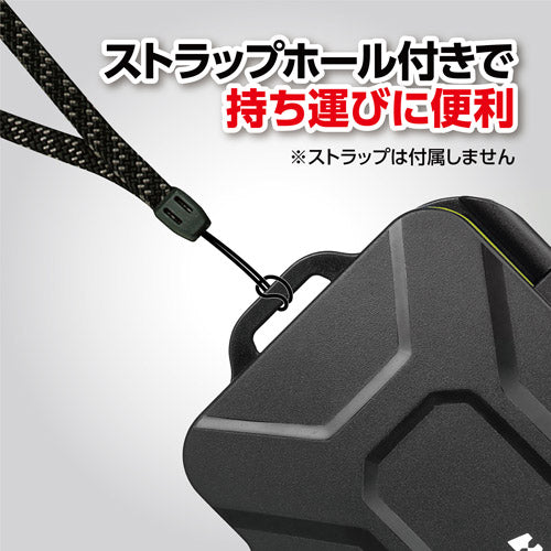 HAKUBA DMC-23CFB3SD4YL ハードメモリーカードケース CFB3SD4(CFexpress Type B/XQD/SD カード用)イエロー