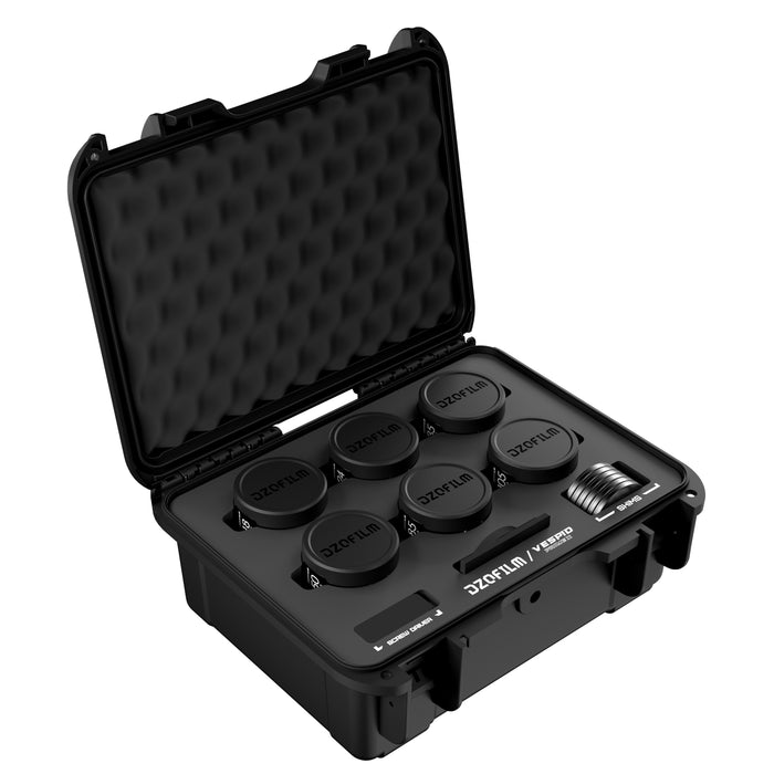 DZOFILM DZO-V26SETMX Vespid Prime 2 6本セット(18/24/35/50/85/105mm/T1.9/PLマウント/メートル表記/ハードケース付き)