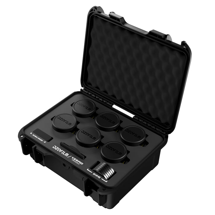DZOFILM DZO-V26SETMX Vespid Prime 2 6本セット(18/24/35/50/85/105mm/T1.9/PLマウント/メートル表記/ハードケース付き)
