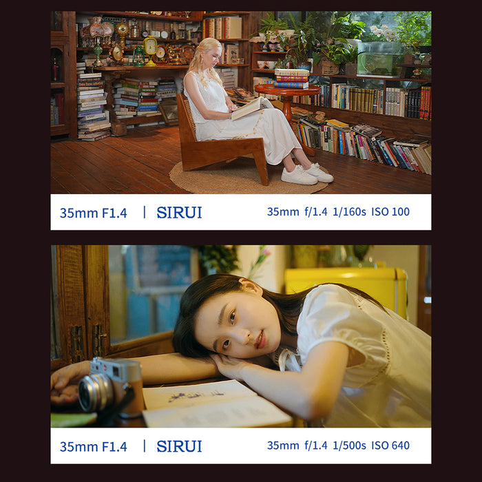 SIRUI AU35-L-JP オートフォーカスポートレートレンズ F1.4  Full Frame 35mm L/ブラック