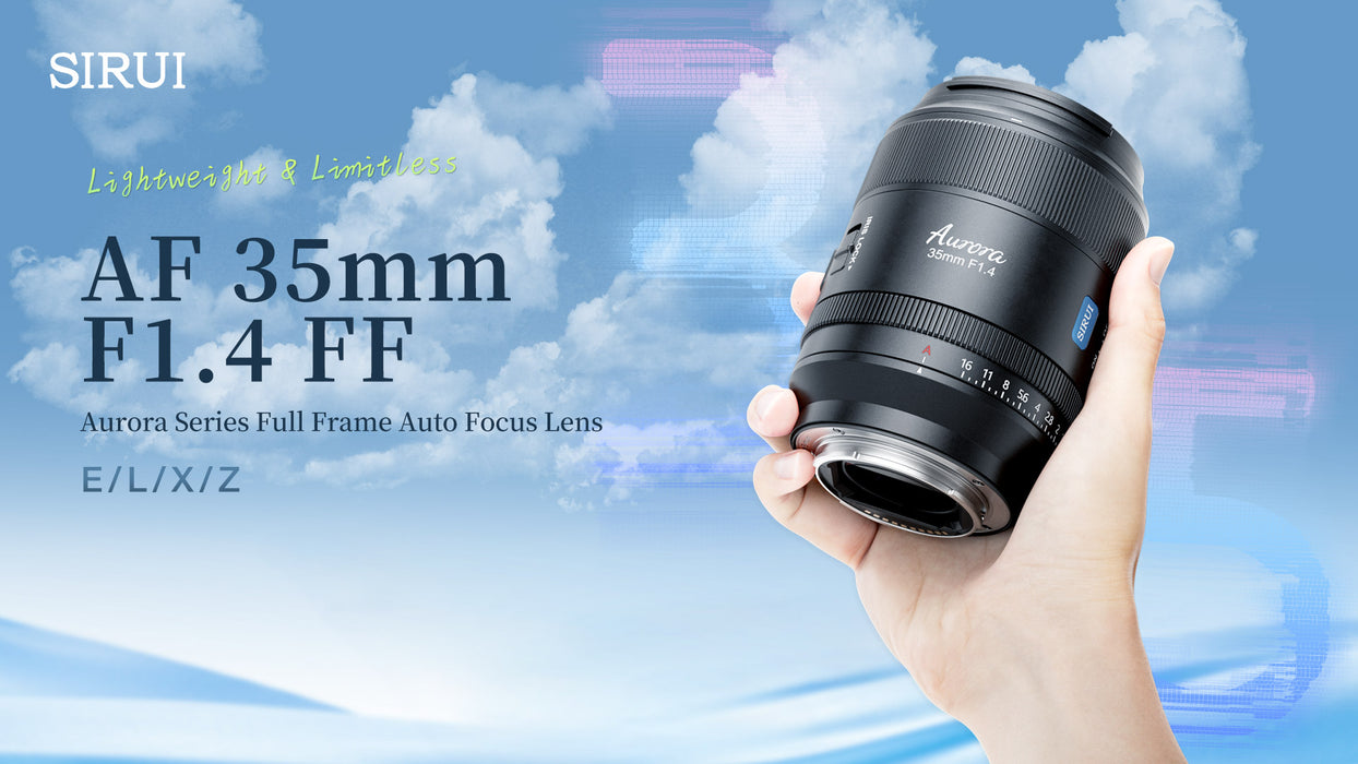 SIRUI AU35-X-JP オートフォーカスポートレートレンズ F1.4  Full Frame 35mm X/ブラック