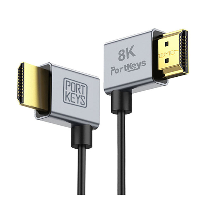 Portkeys HDMI ケーブル 2.5 スリム 30cm
