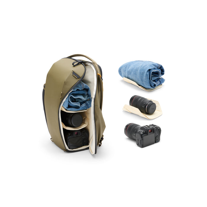 Peak Design BEDBZ-20-KP-3 エブリデイ バックパック ジップ 20L ケルプ