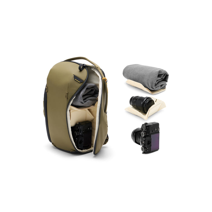 Peak Design BEDBZ-15-KP-3 エブリデイ バックパック ジップ 15L ケルプ
