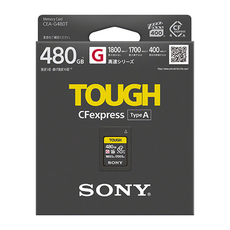 SONY CEA-G480T CFexpress Type A メモリーカード(480GB)