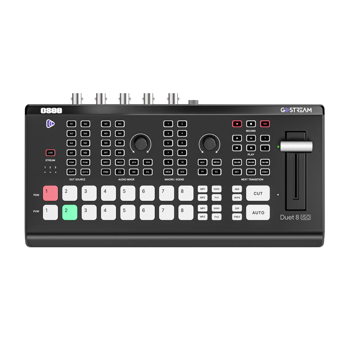 Osee GoStream Duest 8 ISO ゴーストリーム デュエット 8 ISO SDI対応 8チャンネル ストリーミングスイッチャー