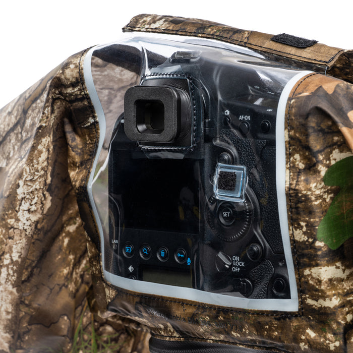 thinkTANKphoto hydrophobia DM 300-600 V3.0 rain cover  ハイドロフォビア DM 300-600 V3.0 レイン カバー(リアルツリーATXカモフラージュ)