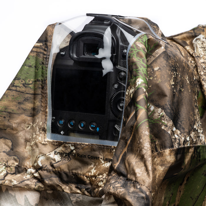 thinkTANKphoto emergency rain cover large エマージェンシー レイン カバー ラージ(リアルツリーATXカモフラージュ)
