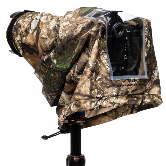 thinkTANKphoto emergency rain cover medium エマージェンシー レイン カバー ミディアム(リアルツリーATXカモフラージュ)