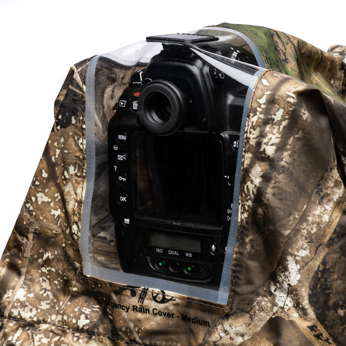 thinkTANKphoto emergency rain cover medium エマージェンシー レイン カバー ミディアム(リアルツリーATXカモフラージュ)