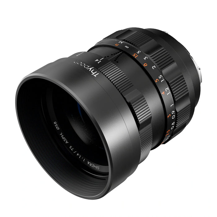 Thypoch TP-S75M-BLK Thypoch Simera 75mm f/1.4 ASPH. ライカMマウント ブラック