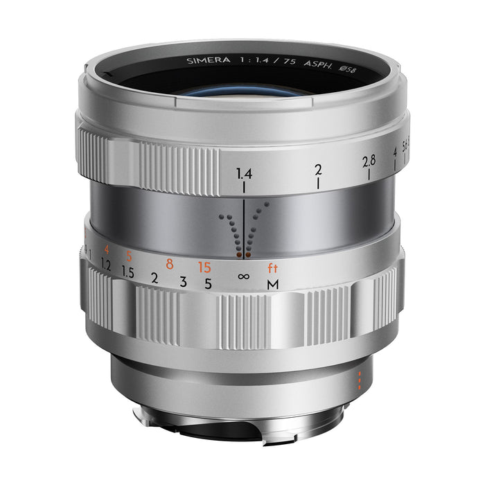 Thypoch TP-S75M-SR Thypoch Simera 75mm f/1.4 ASPH. ライカMマウント シルバー