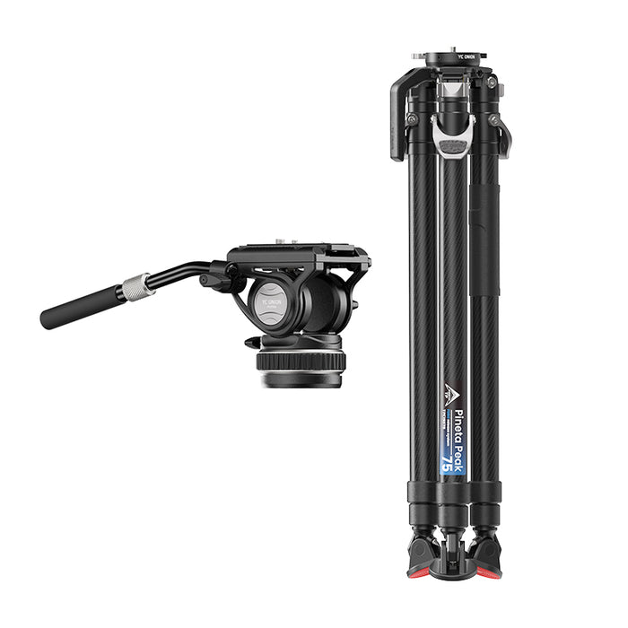 YC Onion T75SHDFH Pineta Peak Tripod with HD Tripod Feet & FH75S